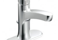 Moen Danika chrome 1-handle bathroom faucet - $120