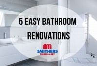 5 Easy Bathroom Renovations image