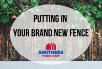 Putting In Your Brand New Fence image